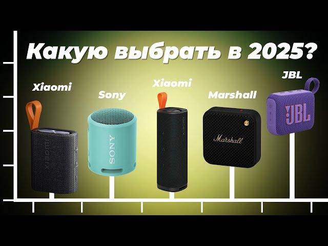 Какую портативную колонку выбрать в 2025 году? ТОП 8 рейтинг Bluetooth-колонок по качеству звука