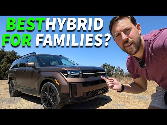 How GOOD is the new 2024 Hyundai Santa Fe Hybrid? Here's my MPG results...