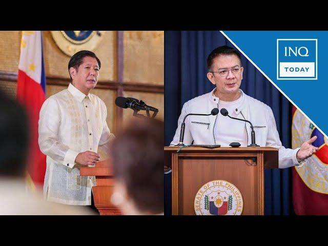 Marcos must oust ‘reckless allies who squandered his good will’ - Escudero | INQToday