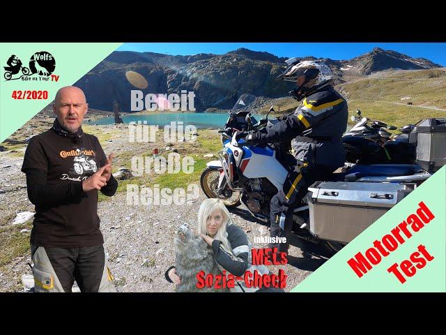 Honda CRF1100L Africa Twin Adventure Sports ES DCT Reisetest | Zu zweit mit Gepäck auf Alpentour