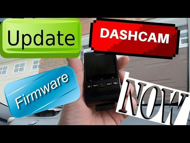 Howto update your dashcam firmware