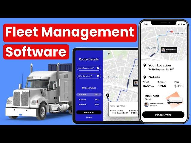 How to Build a Fleet Management Software | Create Fleet Management Software