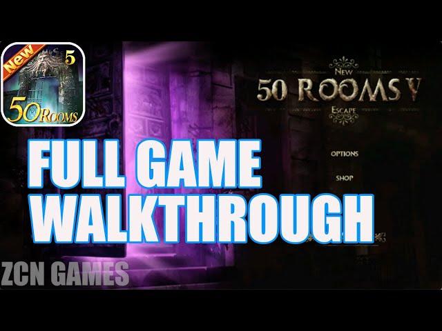 New 50 Rooms Escape 5 FULL GAME Walkthrough All Levels 1-50 (50 Room Studio)