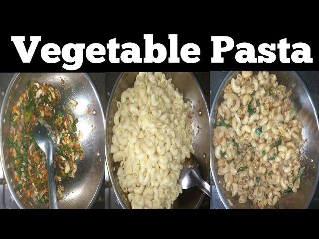 how to make pasta / vegetable pasta recipe / 1minutes recipes