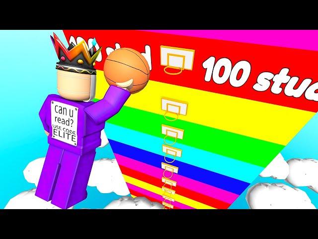 Roblox Super Dunk BUT Every Second You Get +1 JUMP