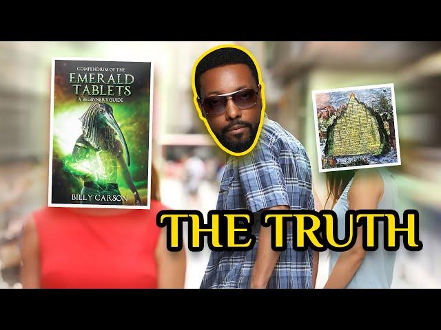 The Truth About Billy Carson And The Emerald Tablets Of Thoth The Atlantean