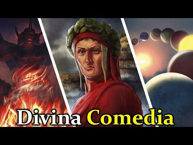 Infierno, Purgatorio y Paradiso de Dante - Resumen completo de La Divina Comedia