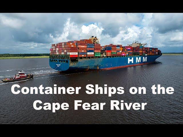 Ships Traveling the  Cape Fear River