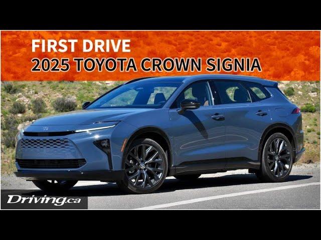 2025 Toyota Crown Signia | First Drive | Driving.ca