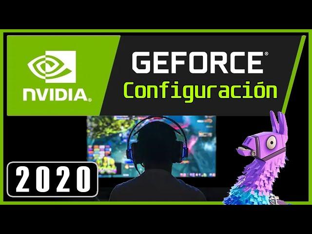 La MEJOR CONFIGURACIÓN de tarjeta de video NVIDIA 2020 | Mr Clip