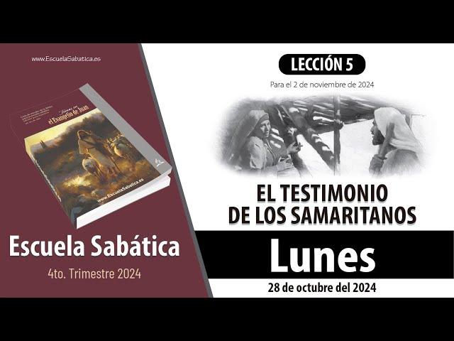 Escuela Sabática | Lunes 28 de octubre del 2024 | Lección Alumnos