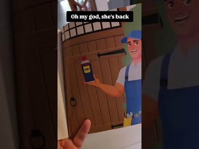 The Back door  #funny #book #shorts