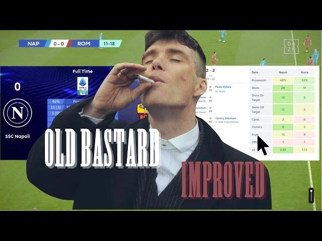 Pes 2024 Old Bastard Gameplay: Enhancements and Realistic Analysis | Napoli vs Roma