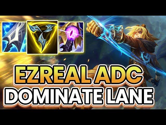 WILD RIFT EZREAL: UNSTOPPABLE ADC BUILD | MASTER EZREAL LIKE A CHALLENGER | EZREAL ADC GUIDE