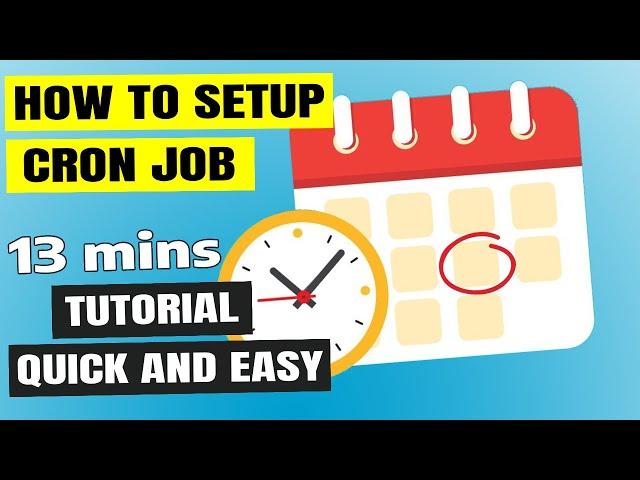 How To Setup Cron | Schedule Tasks With Cron | Crontab In Linux | Cron Tutorial | 30 Seconds Cron