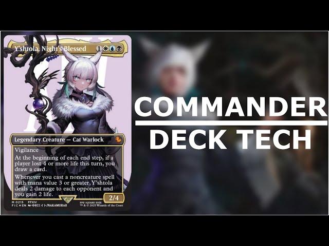 Y'shtola, Night's Blessed - Esper Control - Final Fantasy [ Magic: The Gathering / MTG / EDH ]