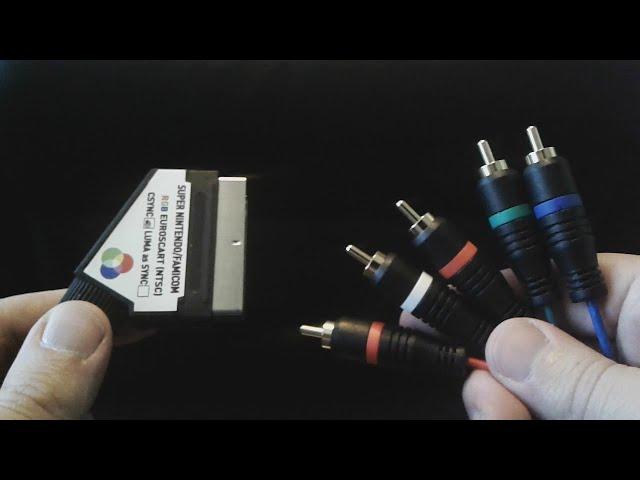 HD Retrovision cables or RGB Scart? SNES Comparison Video!