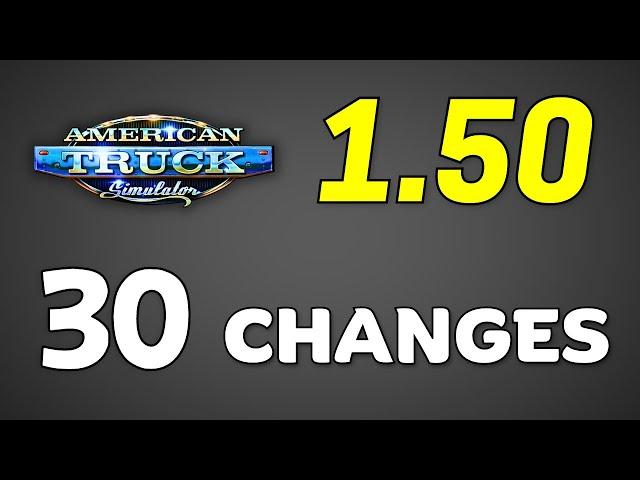 RELEASED: ATS 1.50 Full Version || 30 Changes: Changelog of New Update ● American Truck Simulator