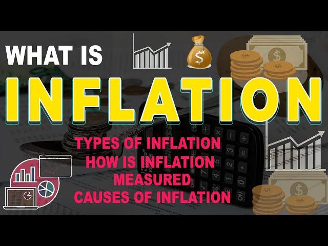 What is inflation and deflation | Types, measurement & Causes of Inflation | inflation explained