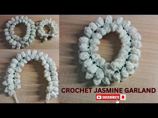 Easy Crochet Mogra Flower Gajra for Weddings & Festivities! #trending