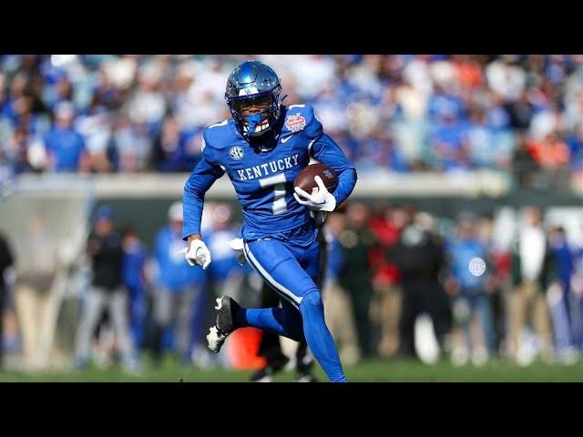 Barion Brown Is The Kentucky WR Who Should Go In 2025 NFL Draft 1st Round To The Las Vegas Raiders