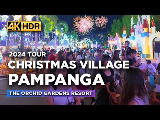 NOW OPEN! The Magical CHRISTMAS VILLAGE in Pampanga! | 2024 The Orchid Gardens Nights of Lights