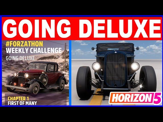 Forza Horizon 5 GOING DELUXE Forzathon Weekly Challenge Metal Bird Danger Sign Location