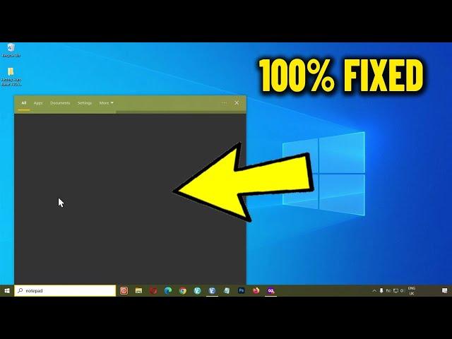 Windows 10 Search Bar Not Displaying & No Showing Results | How To Fix search bar not Working 