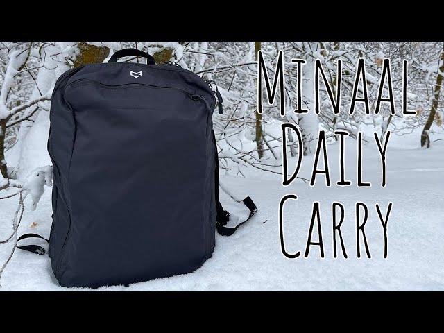 Minaal Daily Carry 3.0! The do it all daily carry bag.