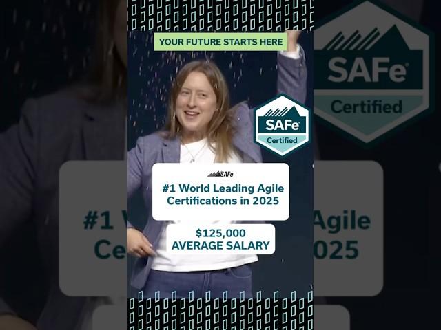 The Best Agile Certification in 2025 | #agile #scrum #certification #shortvideo #trendingshorts