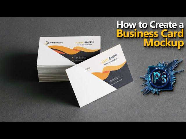 How to Make business card psd mockup| Photoshop Mockup Tutorial