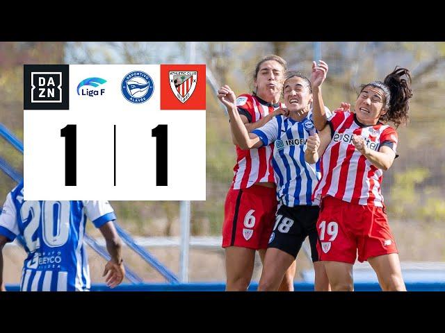 Deportivo Alavés vs Athletic Club (1-1) | Resumen y goles | Highlights Liga F