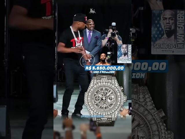 McGregor e Floyd Mayweather com RELÓGIOS INSANOS  | Inscreva-se ⬆️ | #watches #relogio #shorts