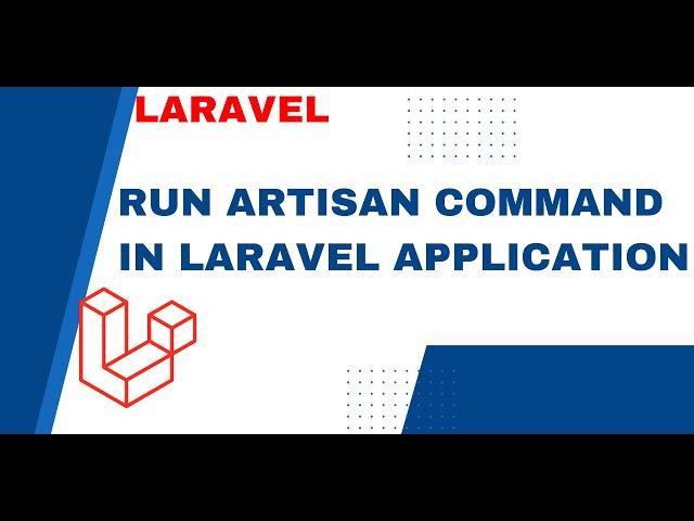 Run artisan commands directly in a Laravel project