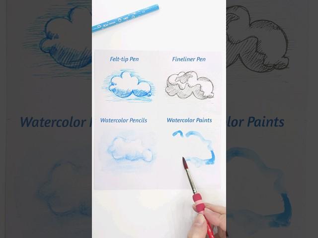 How to Draw  Clouds 4 Basic Techniques you Need to Know