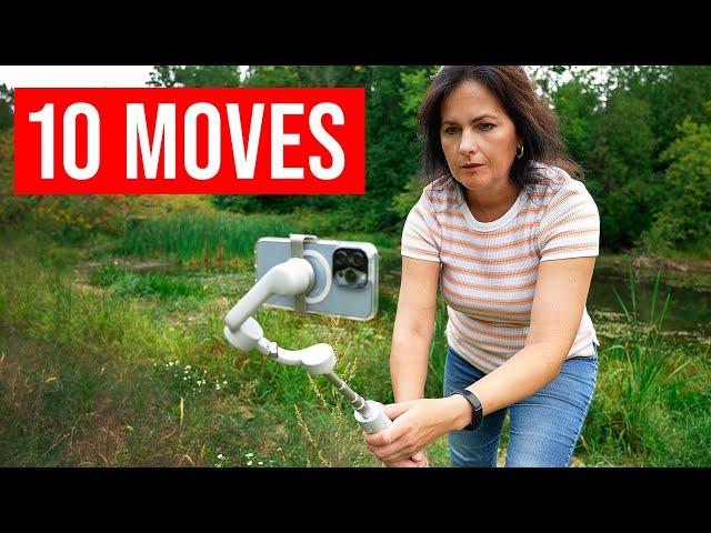 10 Smartphone Gimbal MOVES & TIPS for best cinematic result