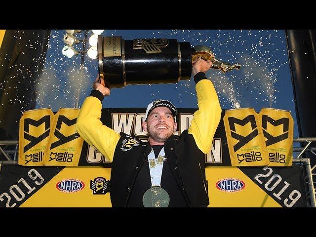 Andrew Hines Wins the 2019 Mello Yello Pro Stock Motorcycle Championship