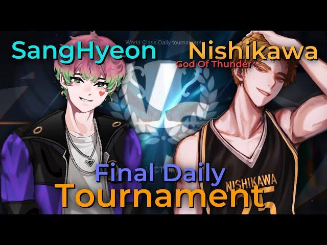 The Spike Volleyball !! SangHyeon Vs Nishikawa !! Full Gameplay !! The Spike 3.1.2