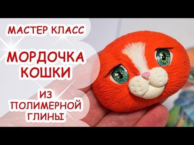 КАК СЛЕПИТЬ МОРДОЧКУ КОШКИ  ПОЛИМЕРНАЯ ГЛИНА  МАСТЕР КЛАСС АННА ОСЬКИНА