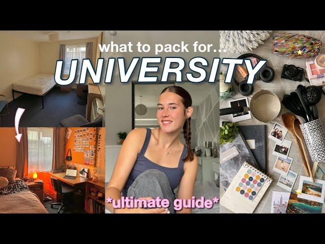 the ULTIMATE UNIVERSITY ESSENTIALS guideeverything you ACTUALLY need