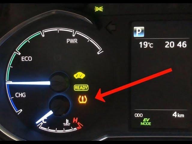 How to reset tire pressure light on Toyota Prius, Toyota Rav4, Toyota Yaris, Toyota Auris and Hybrid