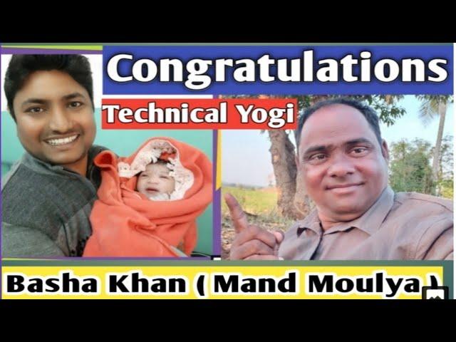 Congratulations |Technical yogi || BASHA KHAN Official |God Bless You & All Family