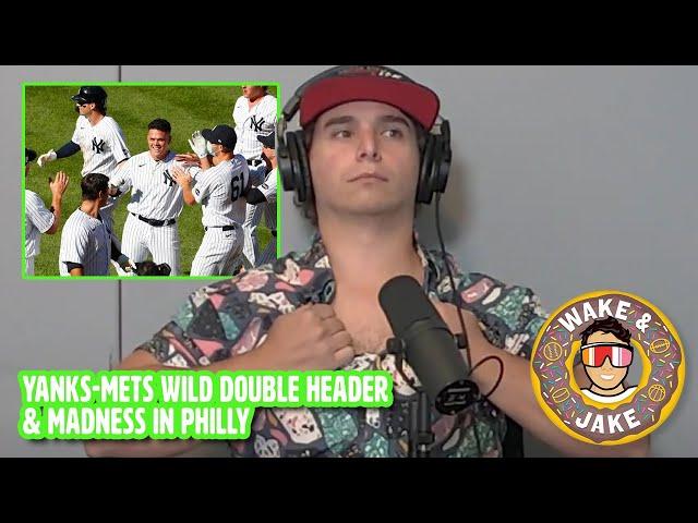Wake n Jake | August 31 | Yanks-Mets Wild Double Header & Madness in Philly