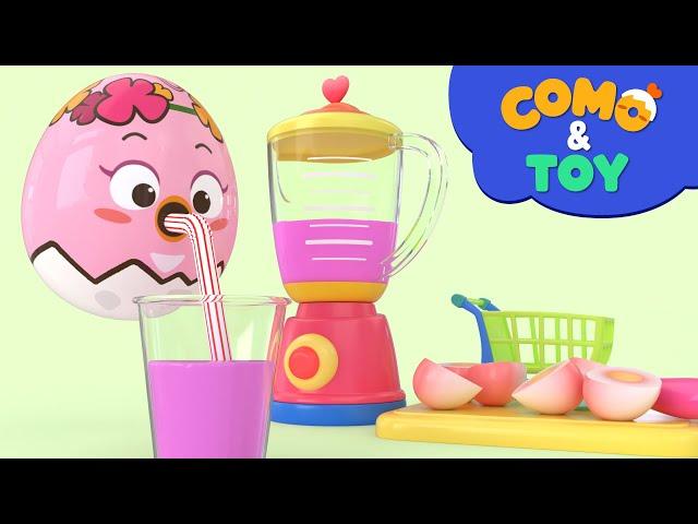 Como | Fruit Blender 2 | Learn colors and words | Cartoon video for kids | Como Kids TV