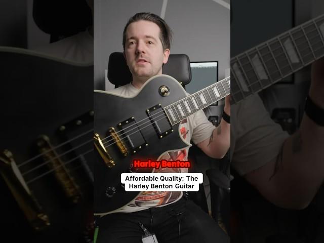Insane VALUE guitar! Harley Benton SC1000 SBK!