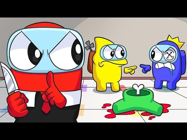 РАДУЖНЫЕ ДРУЗЬЯ, НО ВСЕ АМОГУСЫ?! | Rainbow Friends 2 - Анимации на русском