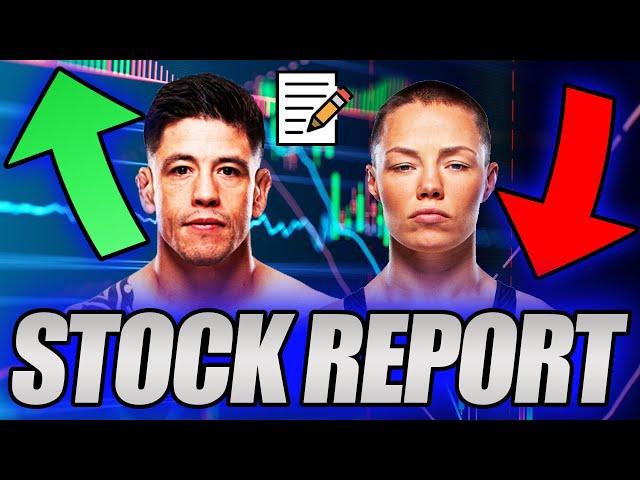 Biggest Rises & Falls  UFC Edmonton Stock Report