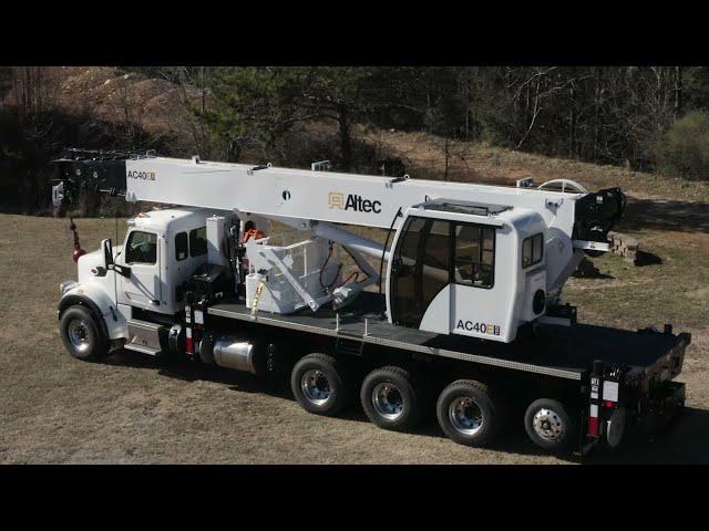 Altec AC40E-152S: Telescopic Boom Truck Crane