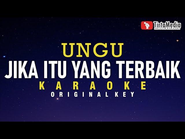 jika itu yang terbaik - ungu (karaoke)