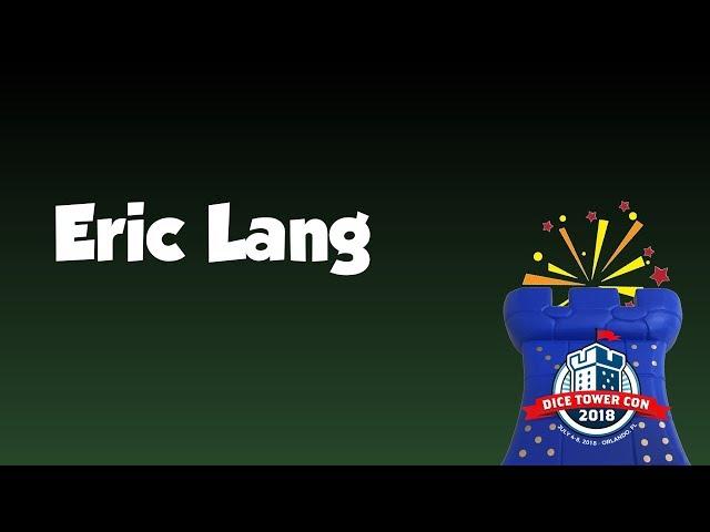 Interview with Eric Lang